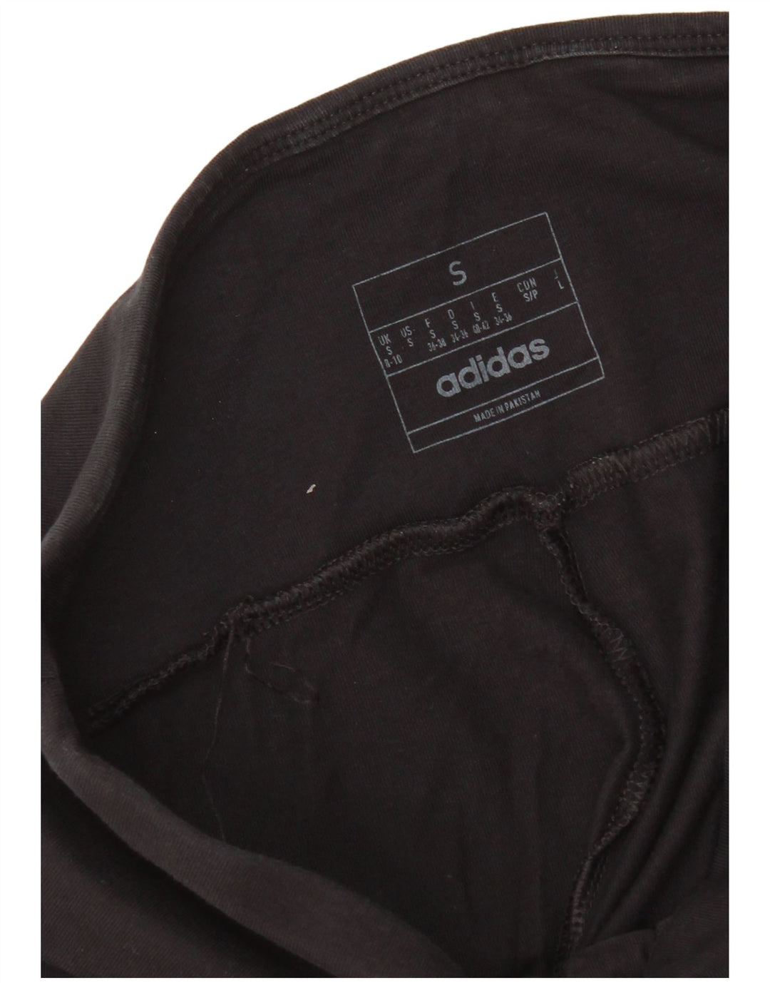 Adidas Leggings gráficos para mujer Reino Unido 8/10 Pequeño Negro