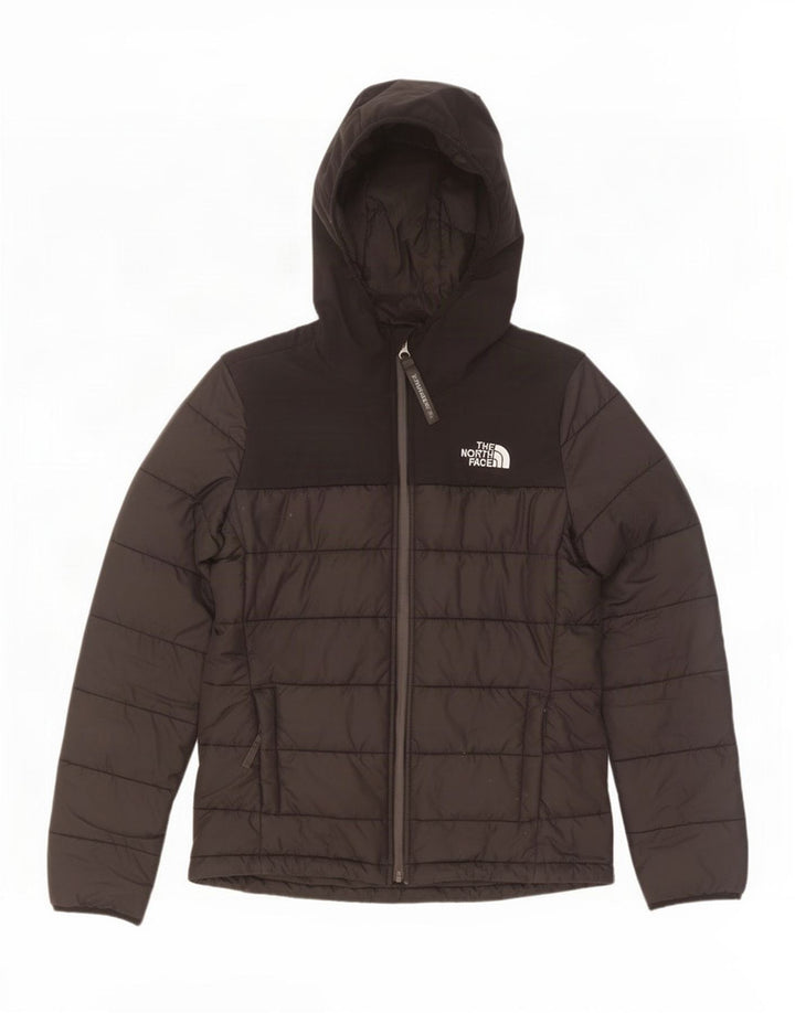 The North Face Chaqueta acolchada con capucha para mujer UK 10 Small Poliéster negro