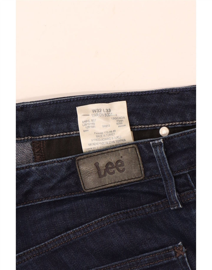 Vaqueros Lee Marion Bootcut para mujer W32 L27 Algodón azul marino