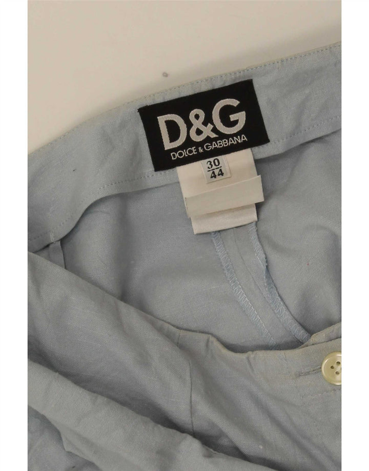 Dolce & Gabbana Pantalones Bootcut Mujer IT 44 Medio W30 L31 Azul