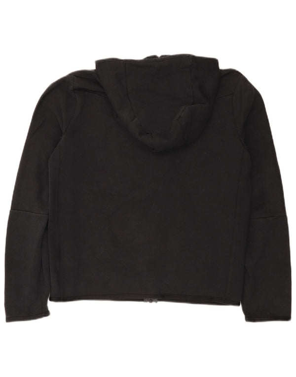 Nike Sudadera con capucha y cremallera para niños 13-14 años XL Algodón negro