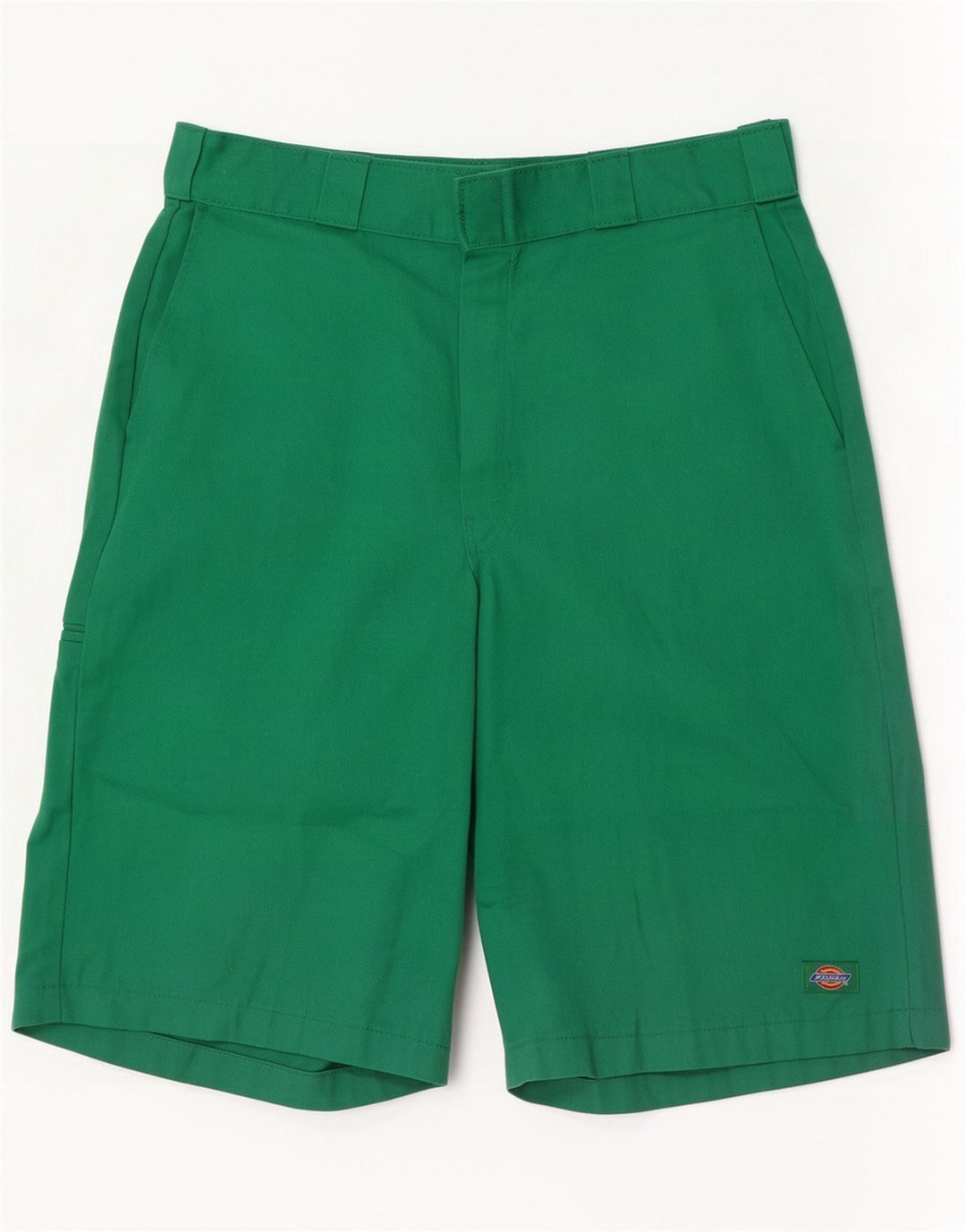 Bermudas Dickies para hombre W34 Poliéster verde grande