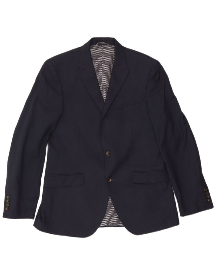 Marks & Spencer Chaqueta tipo blazer de 2 botones para hombre UK 40 Medium Azul marino