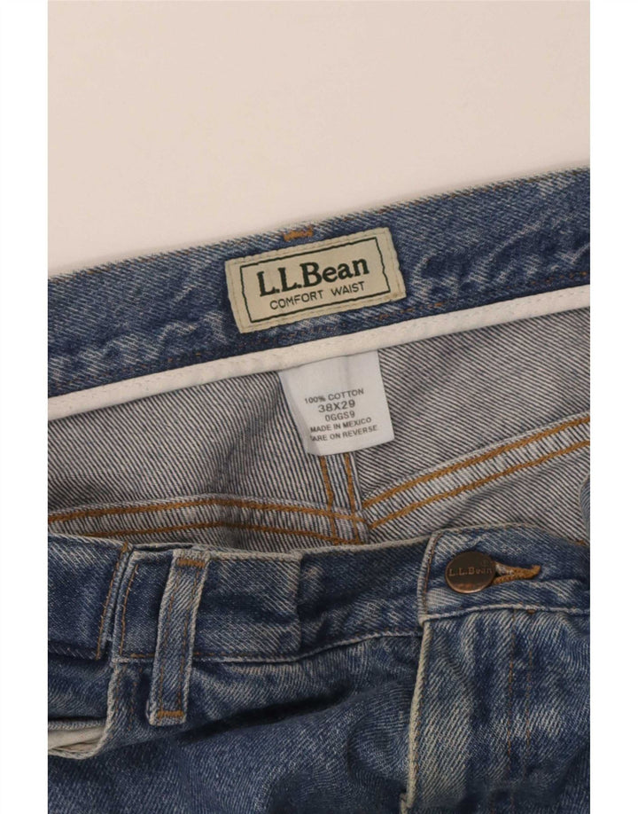 L.L.Bean Vaqueros rectos para hombre W38 L29 Algodón azul