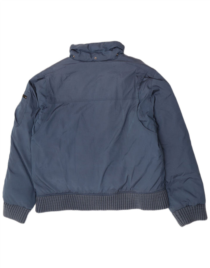 Tommy Hilfiger Chaqueta acolchada para hombre UK 42 XL Poliéster azul
