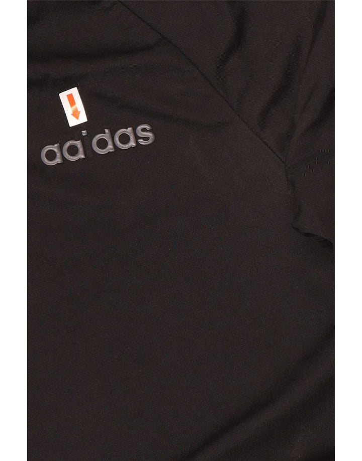 Adidas Hombre Camiseta Top Small Negro Poliéster