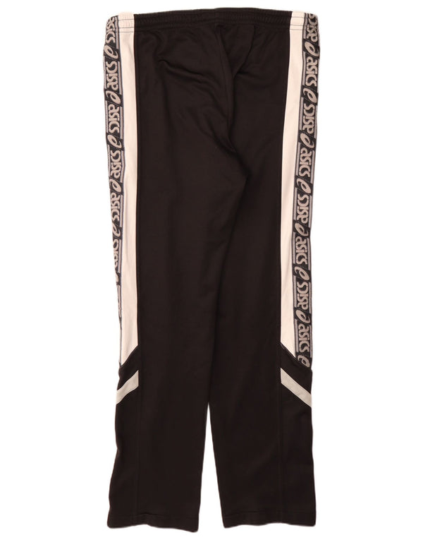 Asics Hombre Pantalones De Chándal Gráfico XL Negro Colorblock