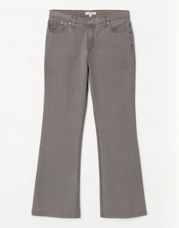 Marks & Spencer Vaqueros Bootcut Per Una para Mujer UK 40 Medium W34 L28 Gris