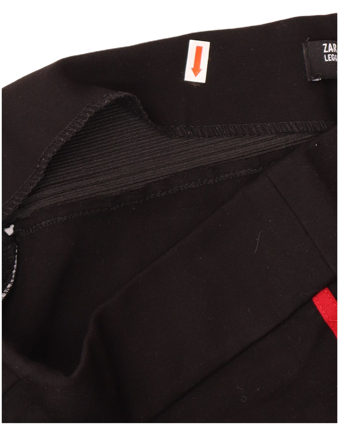 Zara Mujer Leggings Reino Unido 44 Grande Negro