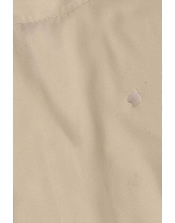 Marks & Spencer Blusa para mujer Top UK 46 Grande Poliéster floral blanco roto