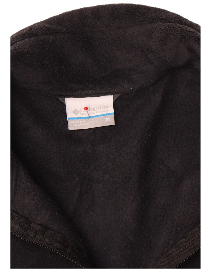 Columbia Chaqueta polar para hombre ES 38 Mediana Poliéster negro