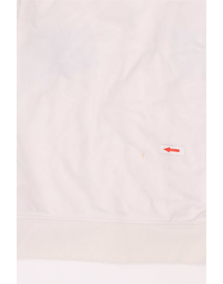 Nike - Chaqueta de chándal gráfica para niños de 4 a 5 años, color blanco, talla pequeña