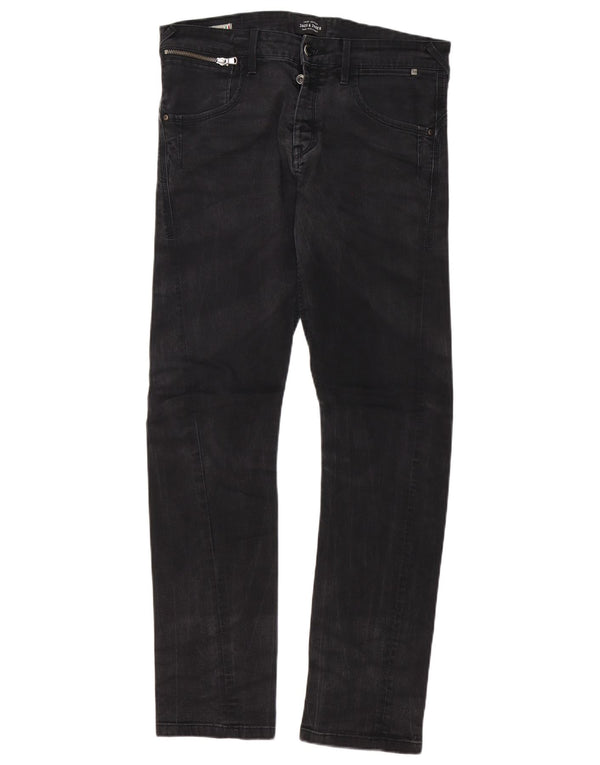 Jack & Jones Vaqueros ajustados para hombre W32 L34 Negro