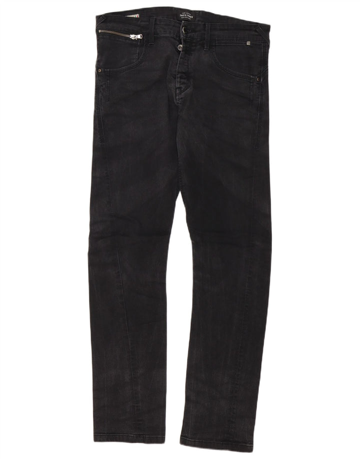 Jack & Jones Vaqueros ajustados para hombre W32 L34 Negro