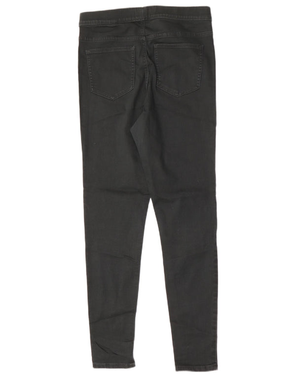 Marks & Spencer Jeans Jegging Largos para Mujer UK 12 Medium W30 L30 Algodón Verde