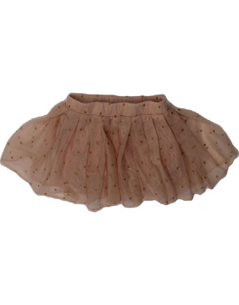 GUESS Baby Girls Pleated Skirt 0-3 Months W16  Pink Spotted Polyester Vintage Guess and Second-Hand Guess from Messina Hembry 