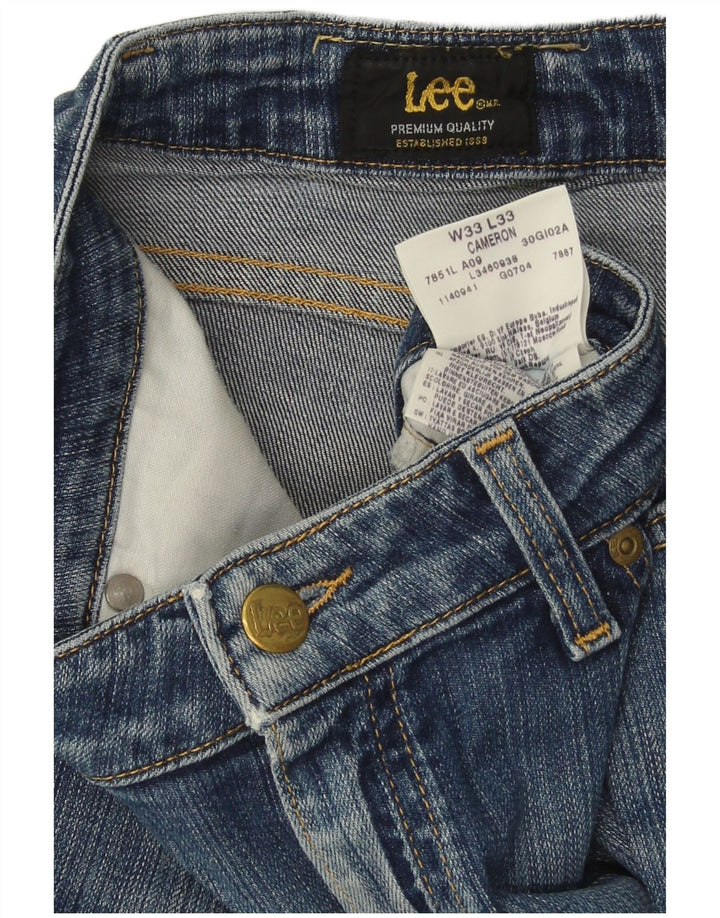 Lee Vaqueros Cameron Bootcut para Hombre W33 L33 Algodón Azul