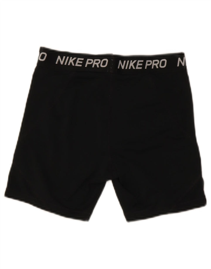 Nike Dri Fit Graphic - Pantalones cortos deportivos para mujer, talla S, poliéster negro
