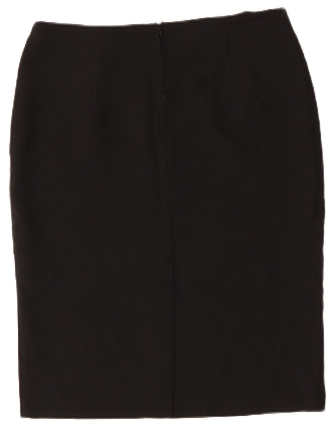 Marks & Spencer Falda lápiz para mujer UK 12 Medium W34 Poliéster negro