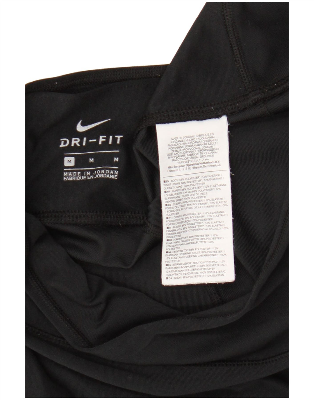 Nike Leggings Dri Fit para mujer UK 44 Mediano Negro Poliéster