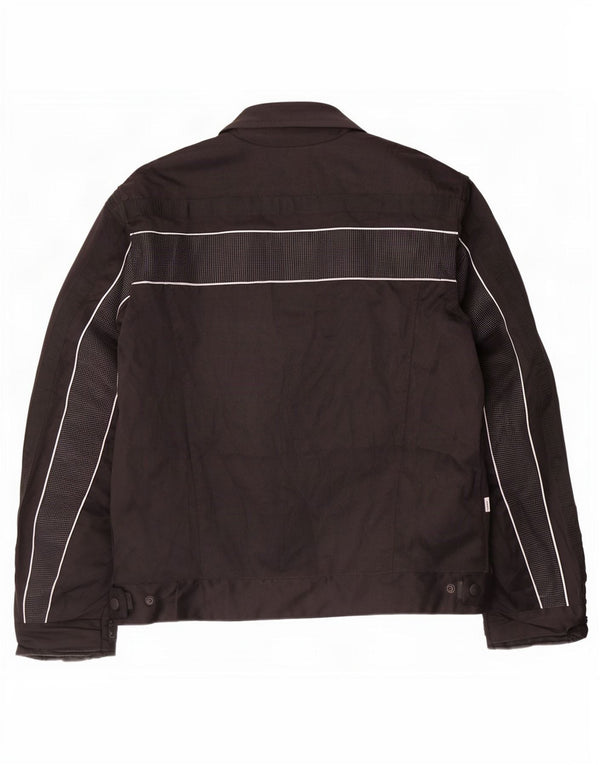 Scotchlite 3M Chaqueta de carreras para hombre Reino Unido 42 XL Negro
