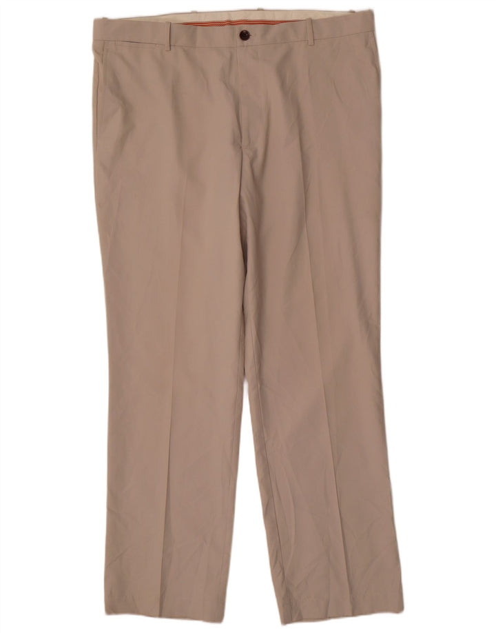 Dockers Pantalón chino recto para hombre W40 L32 Poliéster beige