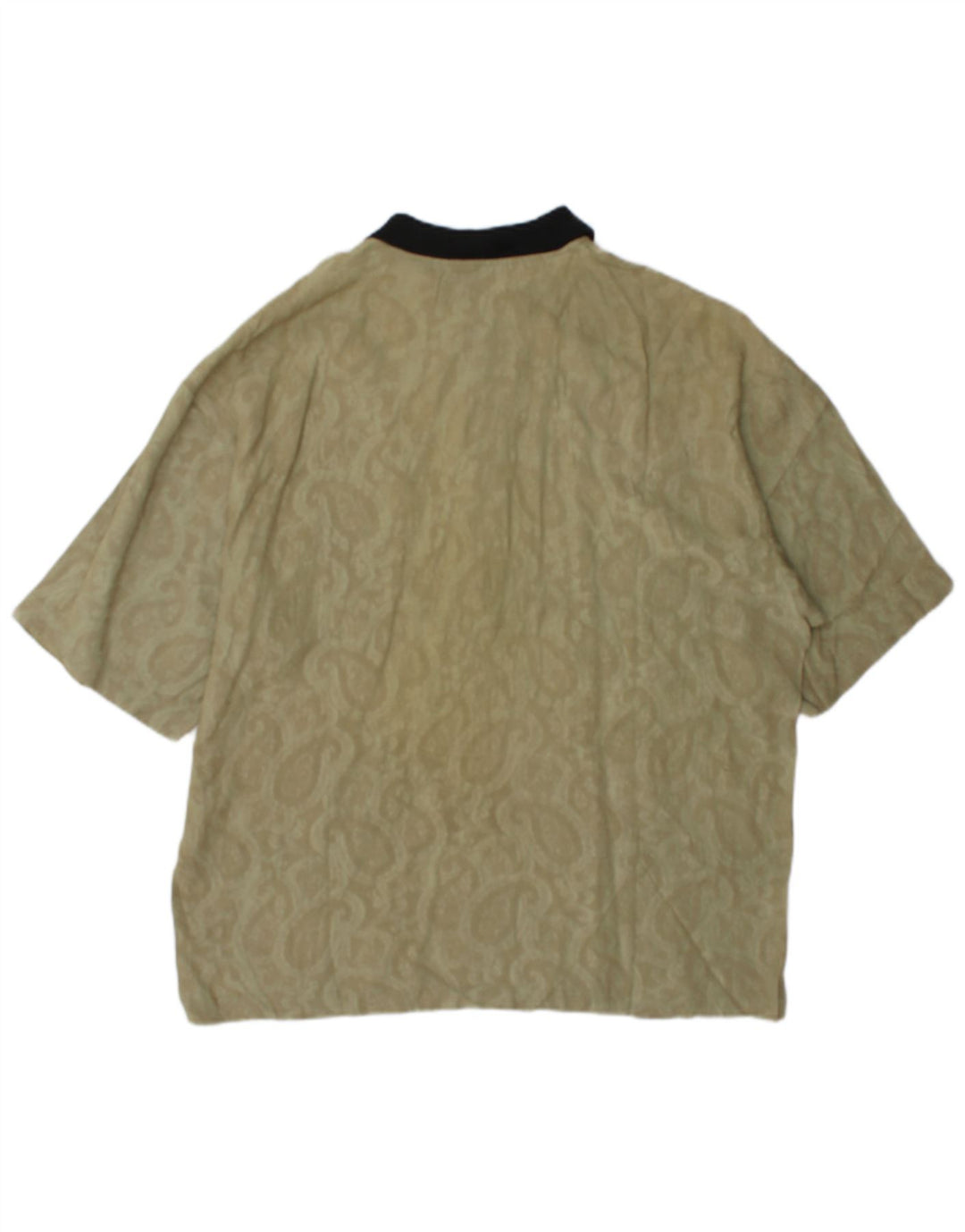 Silenzio Polo Hombre Small Khaki Paisley