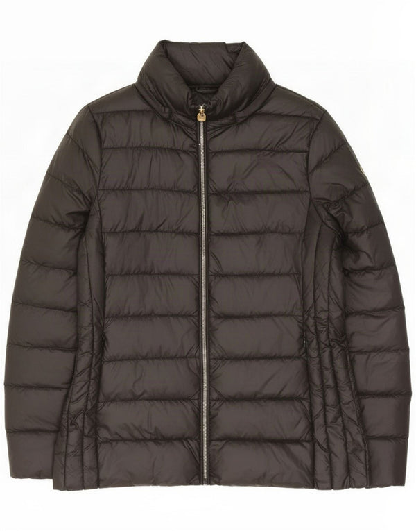 Chaqueta acolchada para mujer Michael Kors UK 44 Mediana Nylon negro