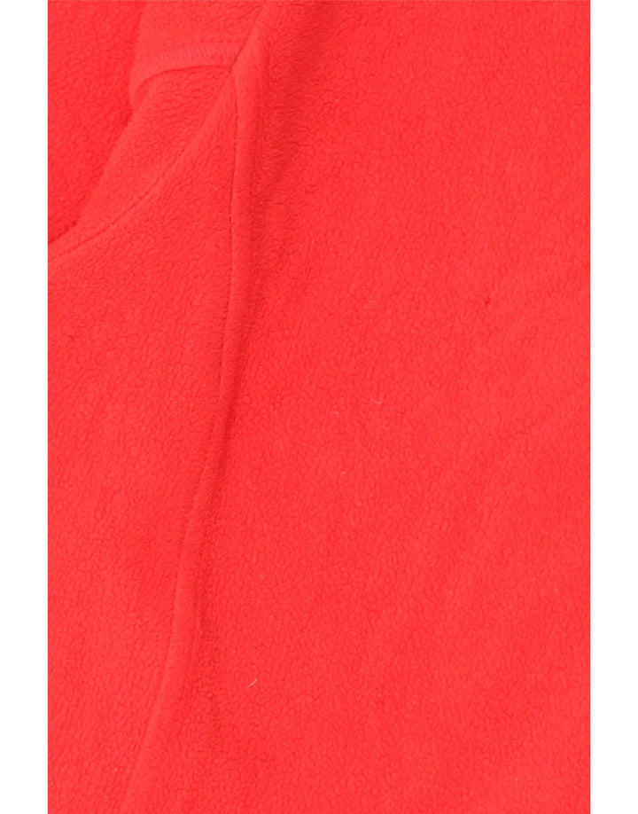 CHAMPION Womens Fleece Jacket UK 18 XL Red Polyester Vintage Champion and Second-Hand Champion from Messina Hembry 