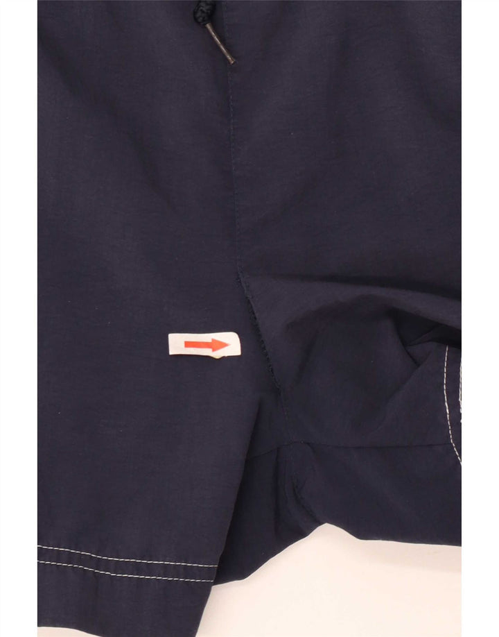 Champion Pantalones cortos deportivos para hombre pequeño azul marino