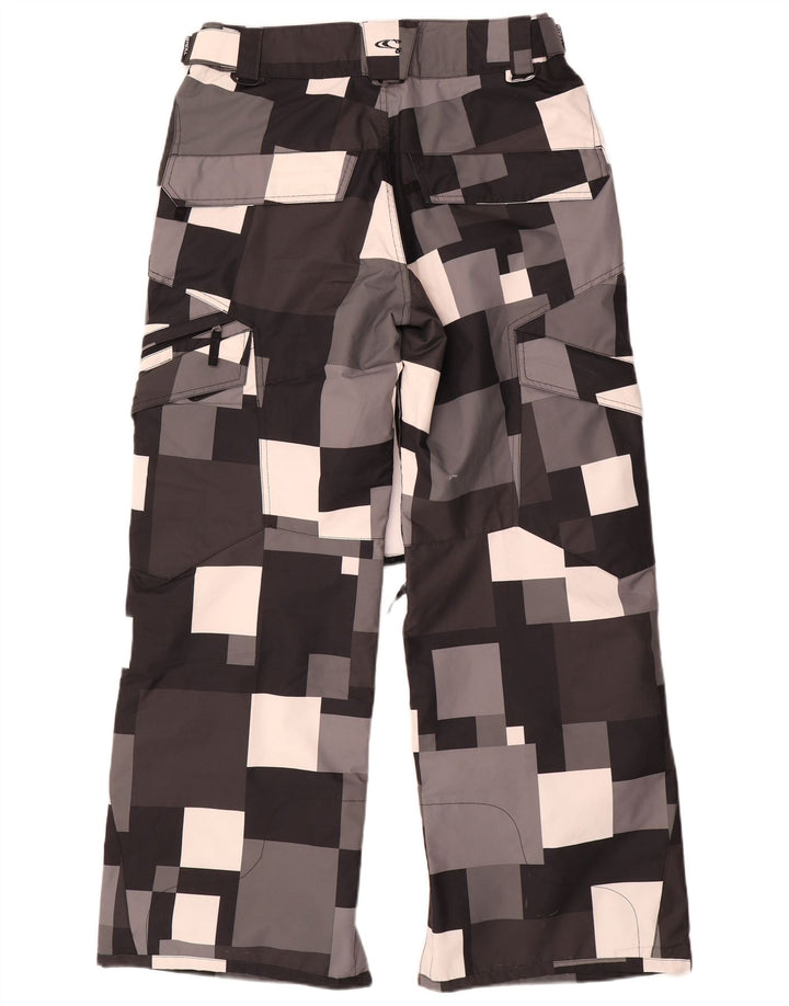 O'Neill Pantalones de esquí para hombre IT 48 Medium W32 L32 Multicolor Geométrico