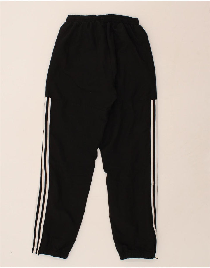ADIDAS Mens Tracksuit Trousers Joggers Small Black Polyester Vintage Adidas and Second-Hand Adidas from Messina Hembry 