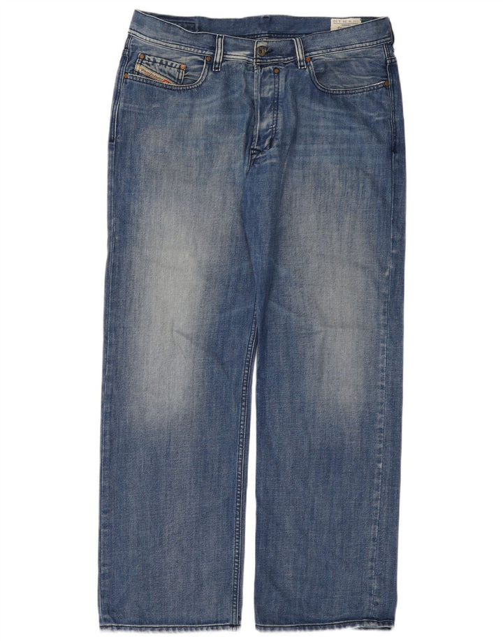 DIESEL Vaqueros Rectos Quratt W36 L32 Algodón Azul Hombre