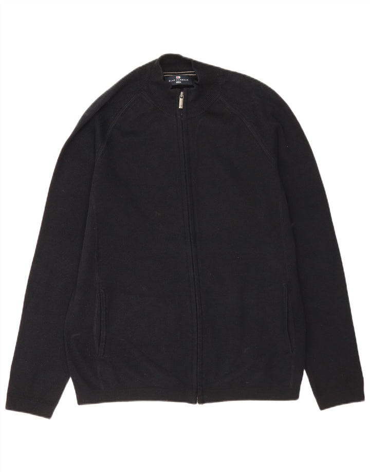 Marks & Spencer Suéter tipo cárdigan azul Harbor para hombre Algodón azul marino mediano