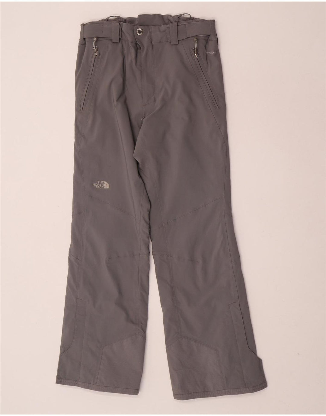 Pantalones De Esquí The North Face Hombre Nylon Gris Medio