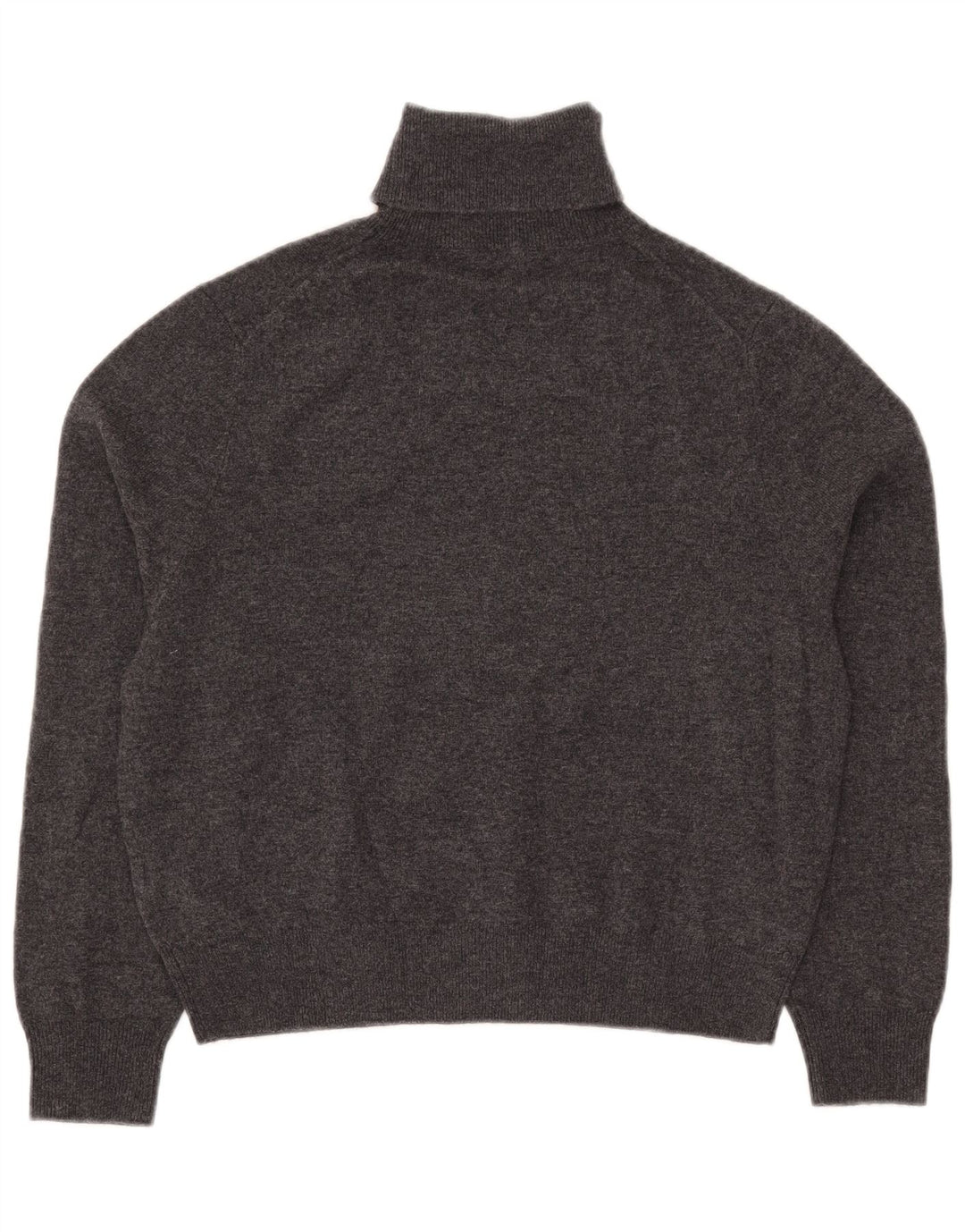 Massimo Dutti Jersey Corto con Cuello Redondo para Mujer UK 10 Small Gris