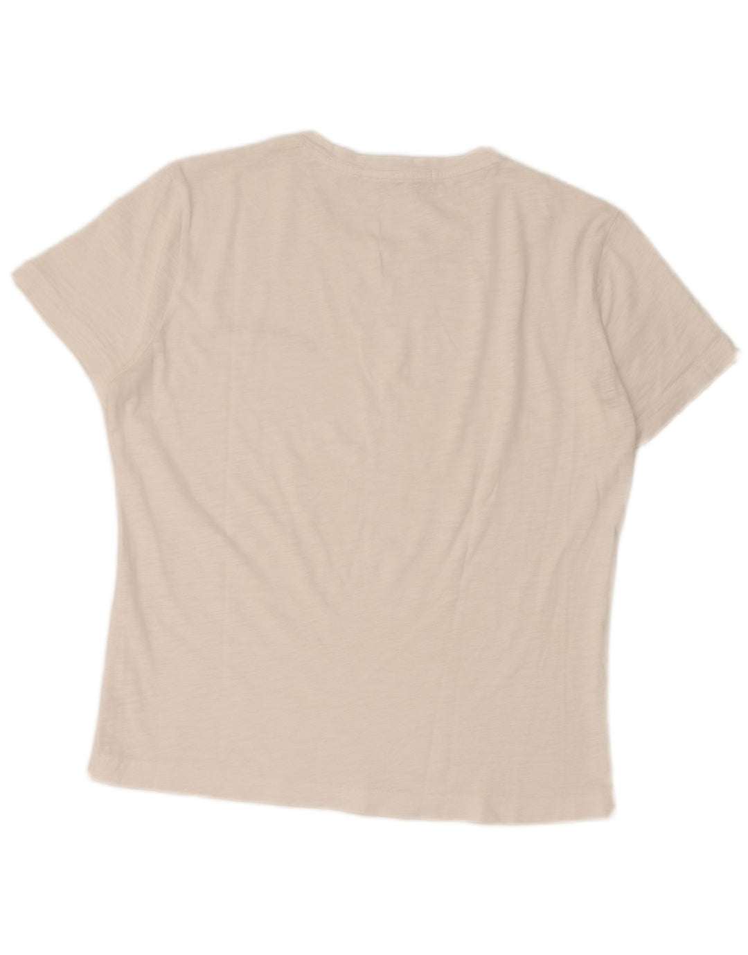 Calvin Klein Jeans Camiseta para mujer Top UK 14 Medium White