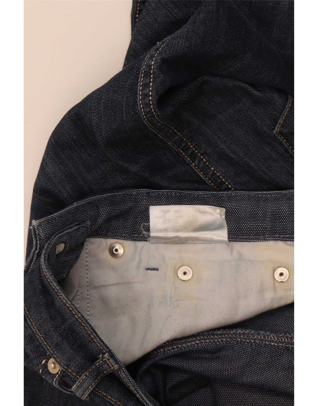 Vaqueros Roccobarocco Mujer Rectos W32 L29 Azul Marino Algodón
