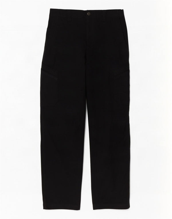 Carhartt Pantalones cargo rectos para hombre pequeños W29 L30 algodón negro