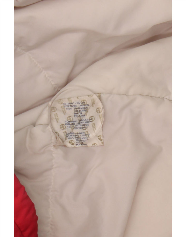 Sergio Tacchini Chaqueta de esquí para hombre UK 44 2XL Poliamida color block rojo