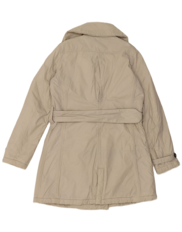 Gabardina K-Way para mujer UK 10 Small Grey Nylon