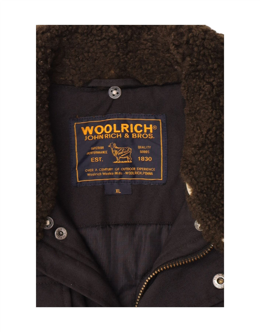 Woolrich Chaqueta Bomber para Hombre UK 42 XL Negro