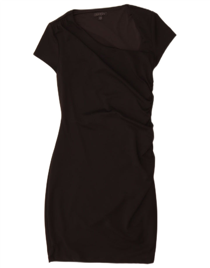 Guess Vestido ajustado para mujer UK 42 Mediano Poliamida negra