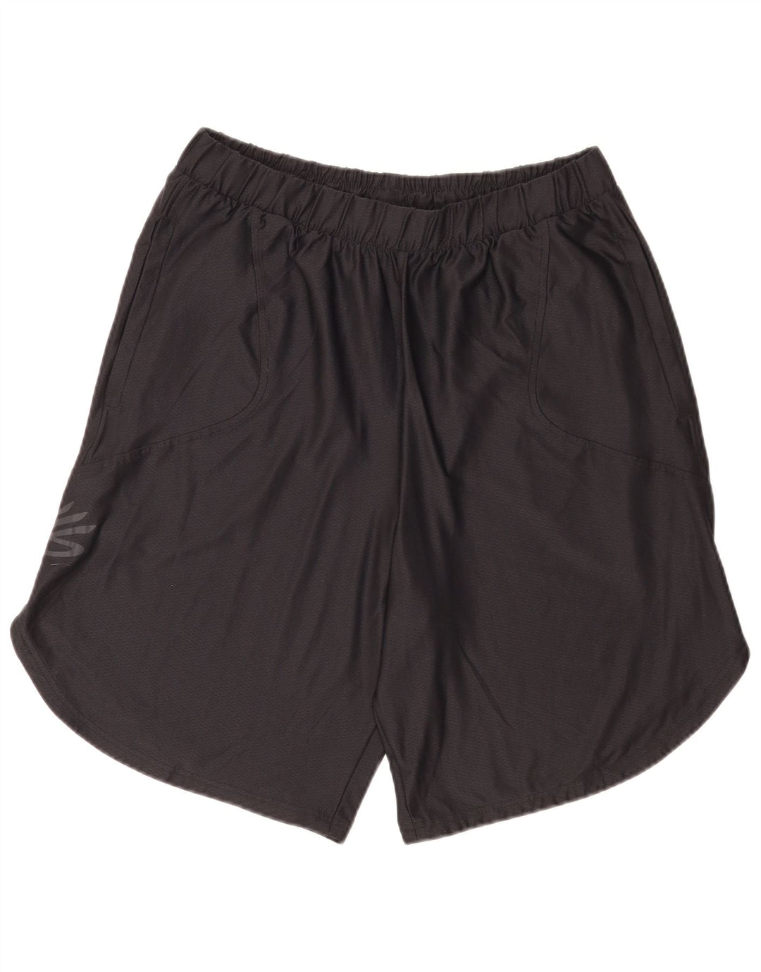 Under Armour Pantalones cortos deportivos para hombre, talla grande, negro