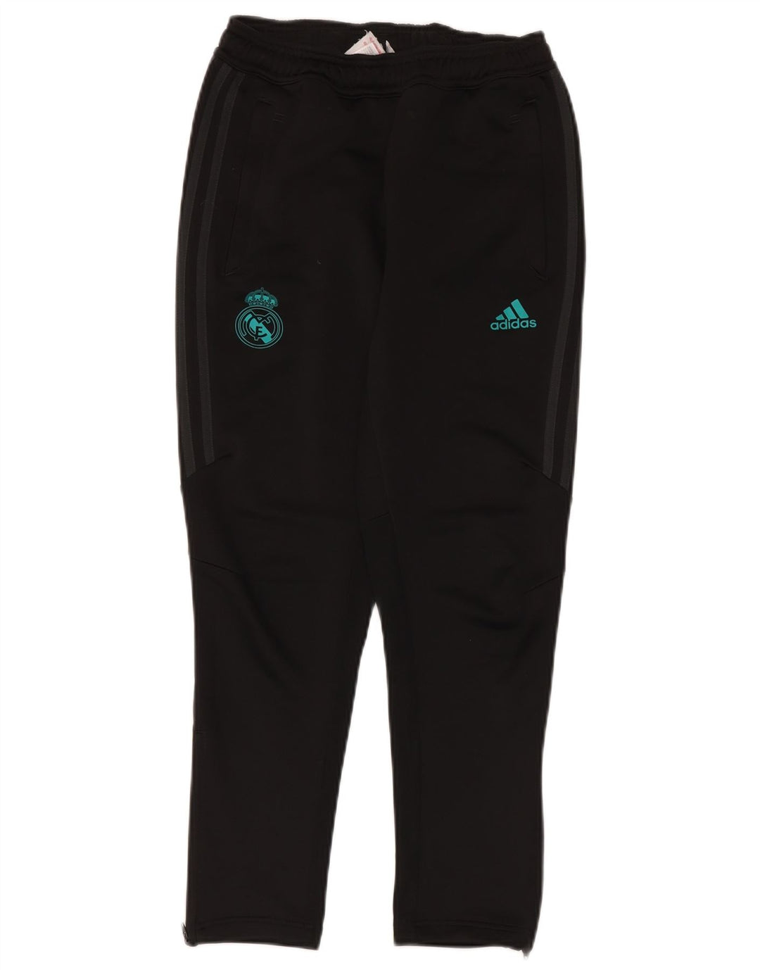 ADIDAS Pantalón Chándal Niño Real Madrid 11-12 Años Negro Poliéster