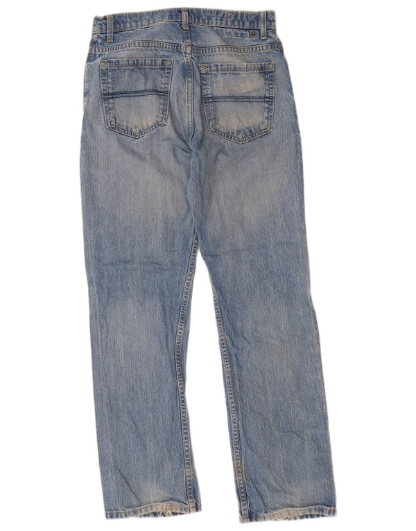 Marks & Spencer Vaqueros rectos regulares para hombre W30 L31 Algodón azul