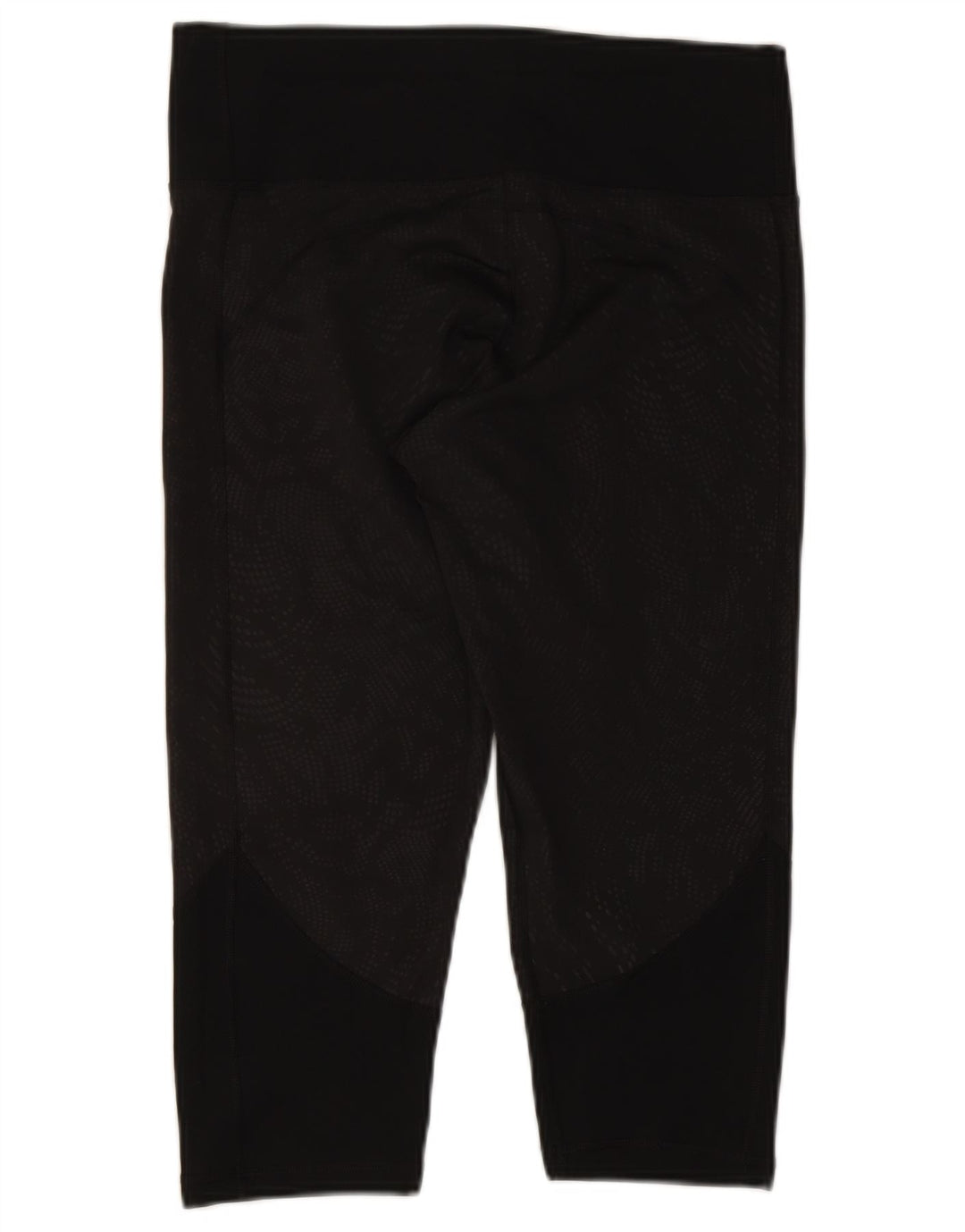 ADIDAS Mujer Climalite Capri Leggings UK 16/18 Grande Negro Poliéster