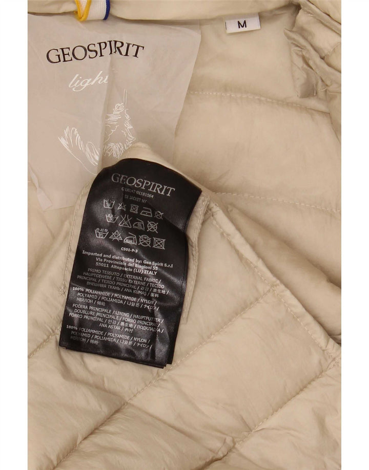 Geospirit Chaqueta Acolchada Hombre UK 38 Medium Beige Poliamida