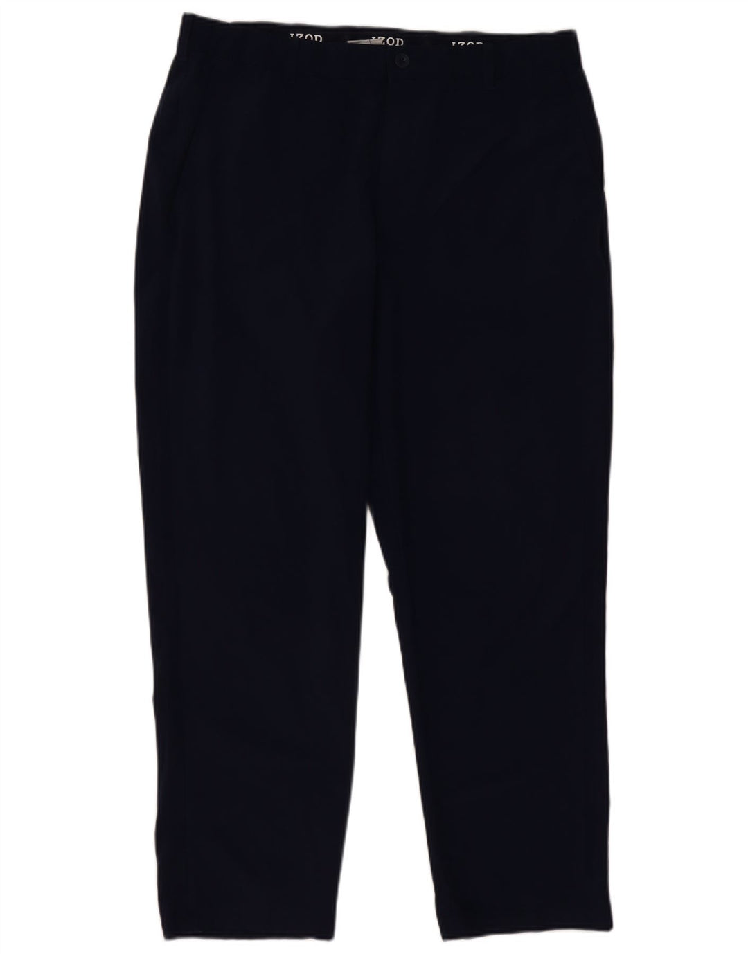 Pantalón Chino Recto Izod Hombre W40 L30 Azul Marino Poliéster