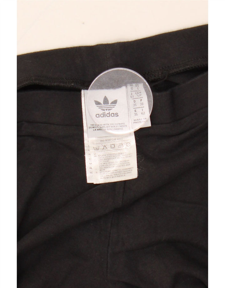 Leggings ADIDAS para mujer Reino Unido 10 Pequeño Algodón negro
